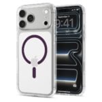 SPIGEN ULTRA HYBRID mag magsafe za iPhone 17 PRO MAX / 18 PRO MAX (clear/burgundy)