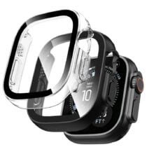 TECH-PROTECT DEFENSE 2-komada APPLE WATCH ULTRA 1 / 2 / 3 / 4 (49 mm) crno & prozirno