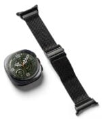RINGKE METAL ONE MESH remen za Samsung Galaxy Watch Ultra 1 / 2 2024-2026 (47 mm), crni
