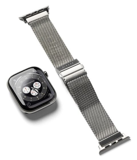 RINGKE METAL ONE MESH remen za APPLE WATCH 8 / 9 / 10 / 11 / 12 / SE / ULTRA (44 / 45 / 46 / 49 mm) silver - Slika 1