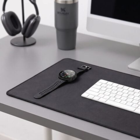 TECH-PROTECT DEFENSE 2 komada za SAMSUNG GALAXY WATCH 8 / 9 (44 mm), mat crna i prozirna - Slika 11