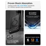 SPIGEN ULTRA HYBRID mag magsafe za iPhone 17 PRO MAX / 18 PRO MAX (frost crna) - Slika 11