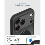 Spigen Ultra Hybrid MagSafe za iPhone 17 Pro Max / 18 Pro Max (classic black) - Slika 11
