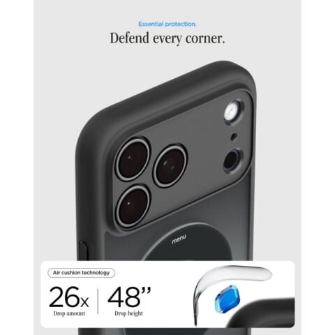Spigen Ultra Hybrid MagSafe za iPhone 17 Pro Max / 18 Pro Max (classic black) - Slika 11