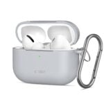TECH-PROTECT SILICONE HOOK zaštita za APPLE AIRPODS PRO 3 (CRAYON GREY)