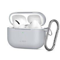 TECH-PROTECT SILICONE HOOK zaštita za APPLE AIRPODS PRO 3 (CRAYON GREY)