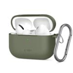 TECH-PROTECT SILICONE HOOK zaštita za APPLE AIRPODS PRO 3 (OLIVE GREEN)