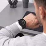 TECH-PROTECT DEFENSE 2 komada za SAMSUNG GALAXY WATCH 8 / 9 (44 mm), mat crna i prozirna - Slika 12