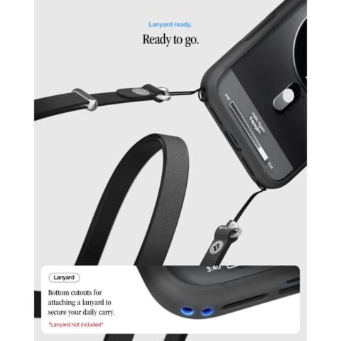Spigen Ultra Hybrid MagSafe za iPhone 17 Pro Max / 18 Pro Max (classic black) - Slika 12