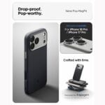 SPIGEN NANO POP MAG MAGSAFE zaštita za iPhone 17 PRO MAX / 18 PRO MAX (BLACK SESAME) - Slika 12