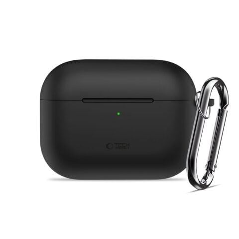 TECH-PROTECT SILICONE HOOK zaštita za APPLE AIRPODS PRO 3 (crna) - Slika 4