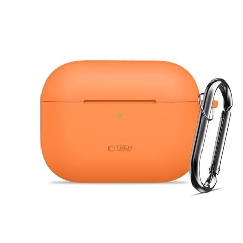 TECH-PROTECT SILICONE HOOK zaštita za APPLE AIRPODS PRO 3 (COSMIC ORANGE) - Slika 4