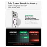 SPIGEN ULTRA HYBRID mag magsafe za iPhone 17 PRO MAX / 18 PRO MAX (clear/burgundy) - Slika 12