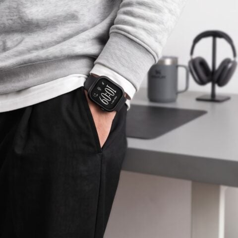 TECH-PROTECT DEFENSE 2-komada APPLE WATCH 12 (42 mm) crno & prozirno - Slika 12