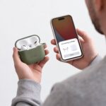 TECH-PROTECT SILICONE HOOK zaštita za APPLE AIRPODS 4 / 5 (OLIVE GREEN) - Slika 8