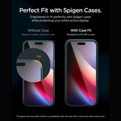 SPIGEN GLAS.TR ”EZ FIT PRO AC” 2 komada za iPHONE 18 PRO MAX (privacy) - Slika 13
