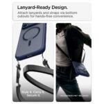 SPIGEN ULTRA HYBRID mag magsafe za iPhone 17 PRO / 18 PRO (FROST DEEP BLUE) - Slika 13