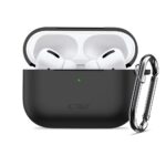 TECH-PROTECT SILICONE HOOK zaštita za APPLE AIRPODS PRO 3 (crna) - Slika 5
