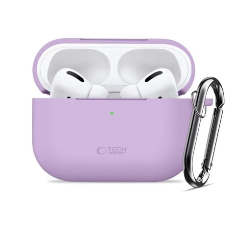 TECH-PROTECT SILICONE HOOK zaštita za APPLE AIRPODS PRO 3 (LAVENDER) - Slika 5