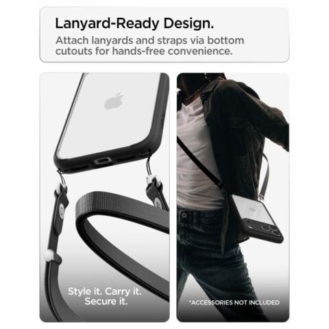 SPIGEN ULTRA HYBRID zaštita za iPHONE 17 PRO MAX / 18 PRO MAX (matte crna) - Slika 13