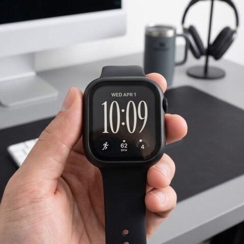 TECH-PROTECT DEFENSE 2-komada APPLE WATCH 12 (42 mm) crno & prozirno - Slika 13