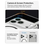 SPIGEN ULTRA HYBRID mag magsafe za iPhone 17 PRO MAX / 18 PRO MAX (clear/graphite) - Slika 13