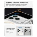 SPIGEN ULTRA HYBRID mag magsafe za iPhone 17 PRO MAX / 18 PRO MAX (clear/gold) - Slika 13