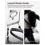 SPIGEN ULTRA HYBRID mag magsafe za iPhone 17 PRO MAX / 18 PRO MAX (clear/graphite) - Slika 14