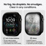 TECH-PROTECT DEFENSE 2-komada APPLE WATCH ULTRA 1 / 2 / 3 / 4 (49 mm) titanium & prozirno - Slika 14