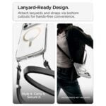 SPIGEN ULTRA HYBRID mag magsafe za iPhone 17 PRO MAX / 18 PRO MAX (clear/gold) - Slika 14