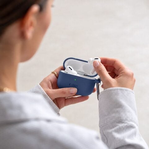 TECH-PROTECT SILICONE HOOK zaštita za APPLE AIRPODS PRO 3 (NAVY BLUE) - Slika 7