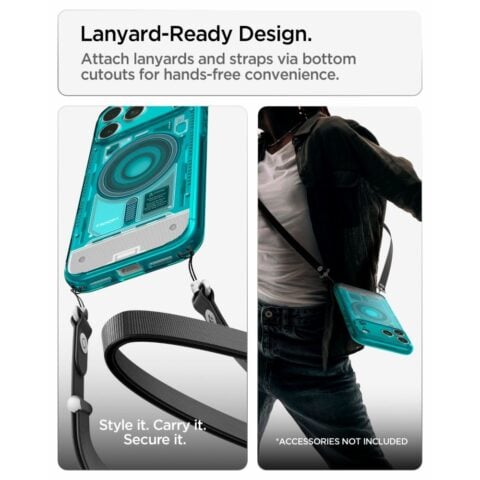 Spigen Ultra Hybrid MagSafe za iPhone 17 Pro Max / 18 Pro Max (MAX C-ONE BONDI BLUE) - Slika 15