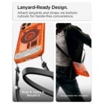 Spigen Ultra Hybrid MagSafe za iPhone 17 Pro Max / 18 Pro Max (MAX C-ONE TANGERINE) - Slika 15