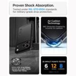 SPIGEN TOUGH ARMOR T MAGSAFE stražnja maska za iPhone 17 Pro / 18 Pro, crna - Slika 15