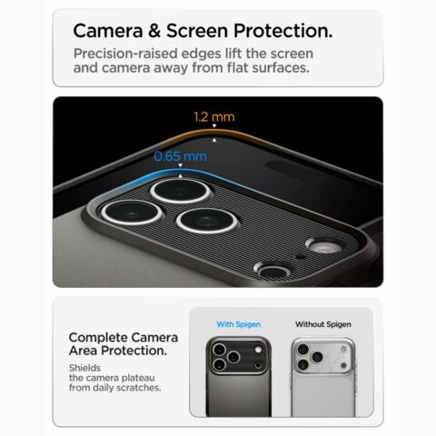 SPIGEN TOUGH ARMOR T MAGSAFE stražnja maska za iPhone 17 Pro / 18 Pro (GUNMETAL) - Slika 15