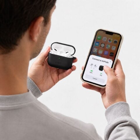 TECH-PROTECT SILICONE HOOK zaštita za APPLE AIRPODS PRO 3 (crna) - Slika 8