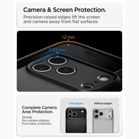 SPIGEN TOUGH ARMOR T MAGSAFE stražnja maska za iPhone 17 Pro / 18 Pro, crna - Slika 16