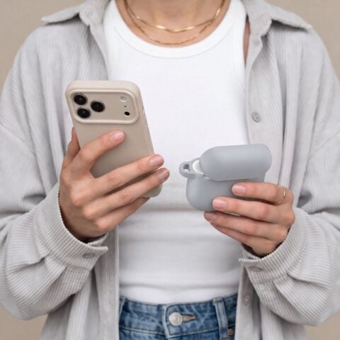 TECH-PROTECT SILICONE HOOK zaštita za APPLE AIRPODS PRO 3 (CRAYON GREY) - Slika 8