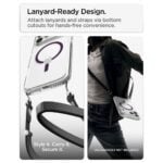 SPIGEN ULTRA HYBRID mag magsafe za iPhone 17 PRO MAX / 18 PRO MAX (clear/burgundy) - Slika 16