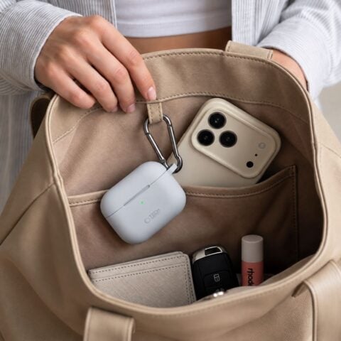 TECH-PROTECT SILICONE HOOK zaštita za APPLE AIRPODS PRO 3 (CRAYON GREY) - Slika 9
