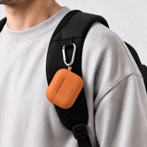 TECH-PROTECT SILICONE HOOK zaštita za APPLE AIRPODS PRO 3 (COSMIC ORANGE) - Slika 10
