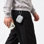 TECH-PROTECT SILICONE HOOK zaštita za APPLE AIRPODS PRO 3 (CRAYON GREY) - Slika 11