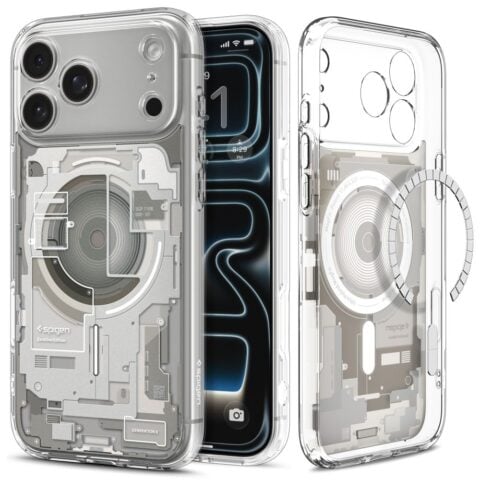 SPIGEN ULTRA HYBRID MAGSAFE zaštita za iPHONE 17 PRO MAX / 18 PRO MAX (NATURAL TITANIUM) - Slika 3
