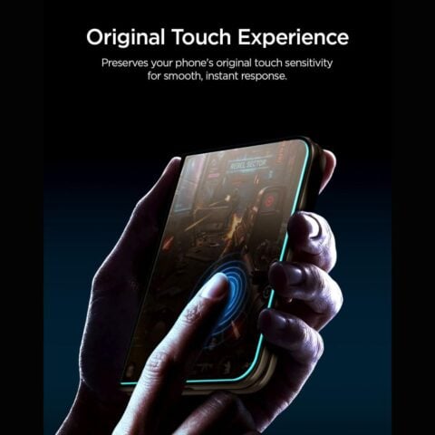 Zaštitna stakla Spigen Glass tR EZ Fit Pro HD, pakiranje od 2 kom. - iPhone Duo (PRIVACY) - Slika 3