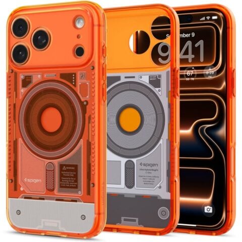 Spigen Ultra Hybrid MagSafe za iPhone 17 Pro Max / 18 Pro Max (MAX C-ONE TANGERINE) - Slika 3