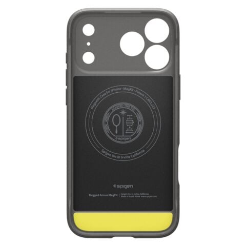 SPIGEN RUGGED ARMOR MAG MAGSAFE za iPHONE 17 PRO / 18 PRO (siva) - Slika 3