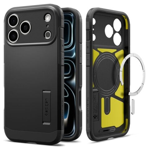 SPIGEN TOUGH ARMOR T MAGSAFE stražnja maska za iPhone 17 Pro / 18 Pro, crna - Slika 3