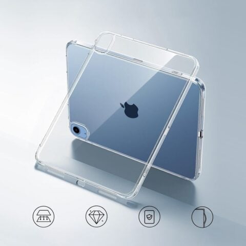 TECH-PROTECT FLEXAIR HYBRID futrola za iPad 10,9” 10 / 2022 / 11” 11 / 2025 prozirna - Slika 3