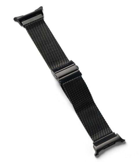 RINGKE METAL ONE MESH remen za Samsung Galaxy Watch Ultra 1 / 2 2024-2026 (47 mm), crni - Slika 3