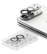 Zaštita za kameru Ringke Camera Full Cover, pakiranje od 2 komada, iPhone Duo, crna - Slika 3